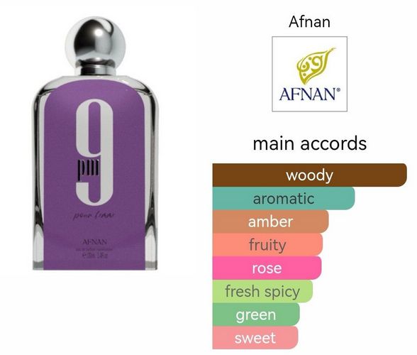 Afnan 9 PM Purple 100ml EDP