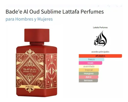 Lattafa Badee Al Oud Sublime 100ml