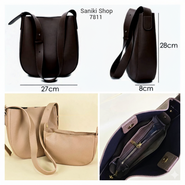 Bandolera de Cuero Vegano con Lazo C7811