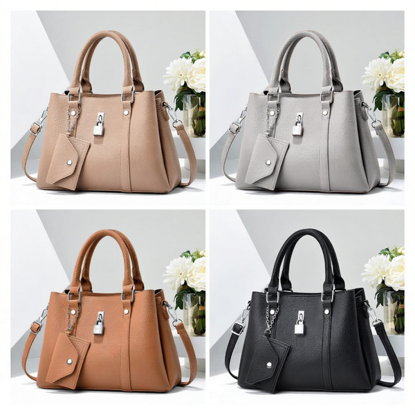 Bolso con Candado Decorativo C7871