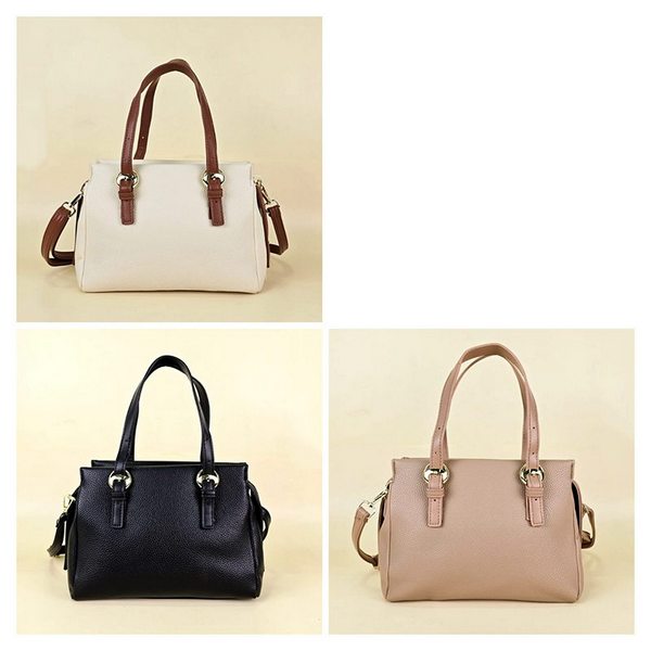 Bolso de Mano con Detalles Dorados C7808