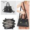 Cartera de Mano con accesorios cromados C7876